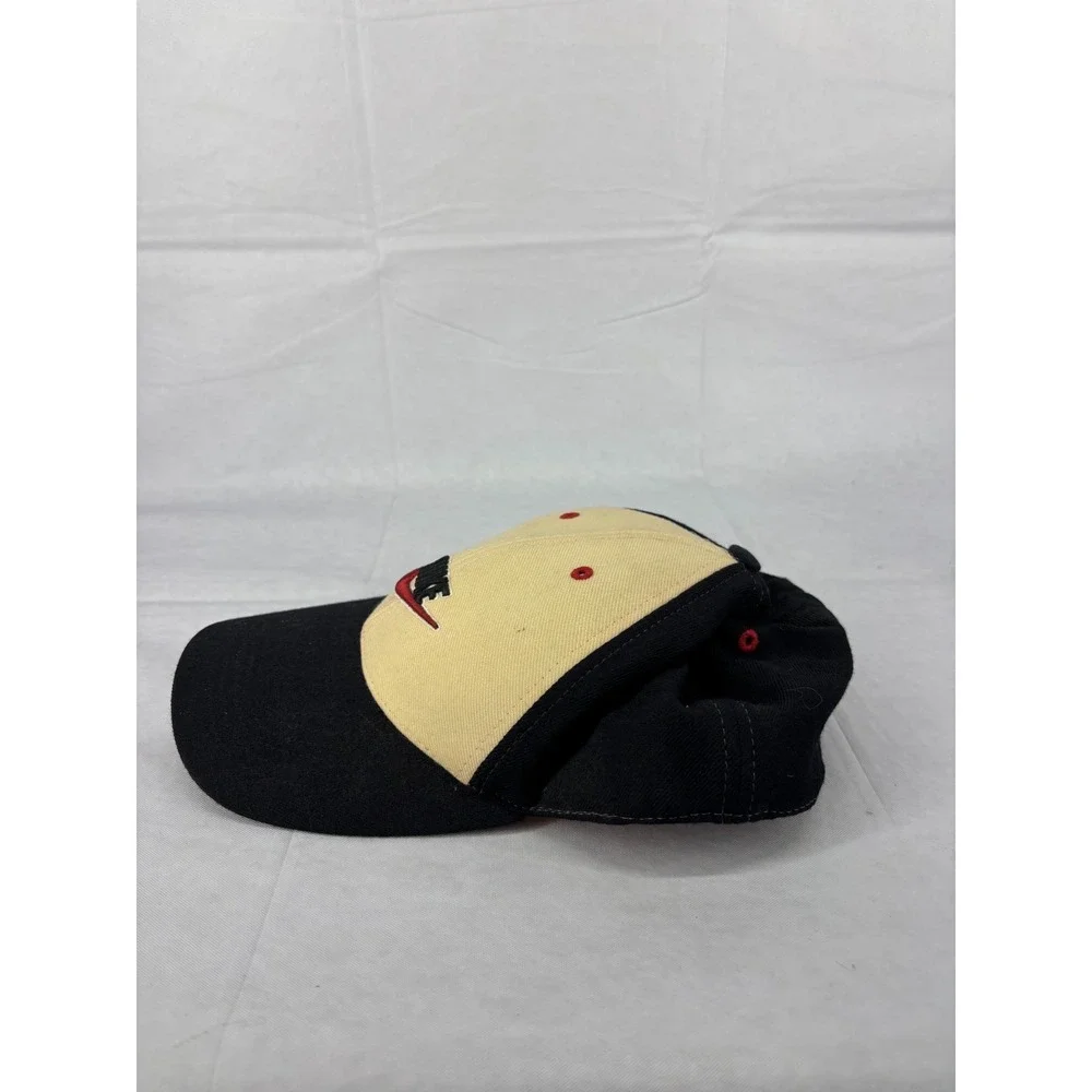 Nike Club Unstructured Futura Crown Baseball Hat Cap Mens Black Cream Wool 7 1/4